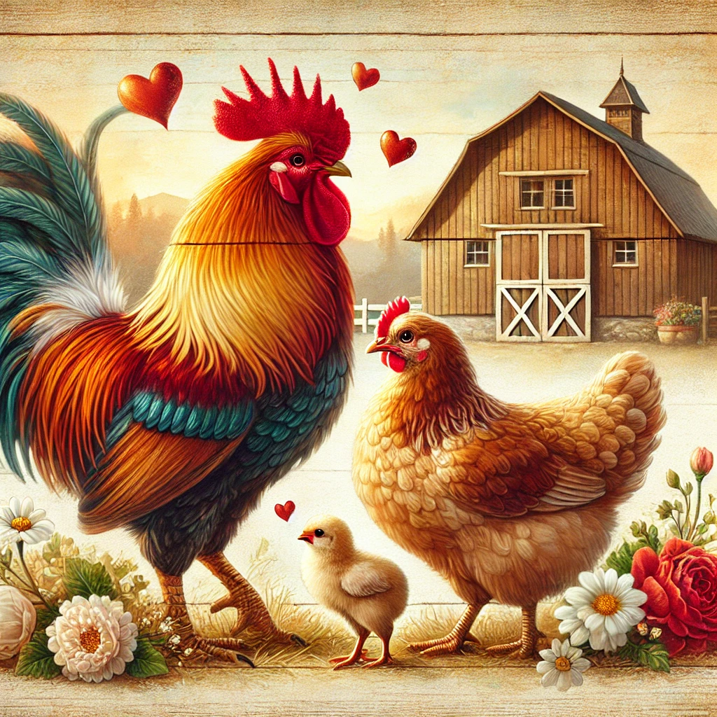 How Do Chickens Mate? A Farmer'S Insight Into Chicken Love In 2025 3 How Do Chickens Mate ~ Close ~ Dall-E Impression Of Chicken Love!