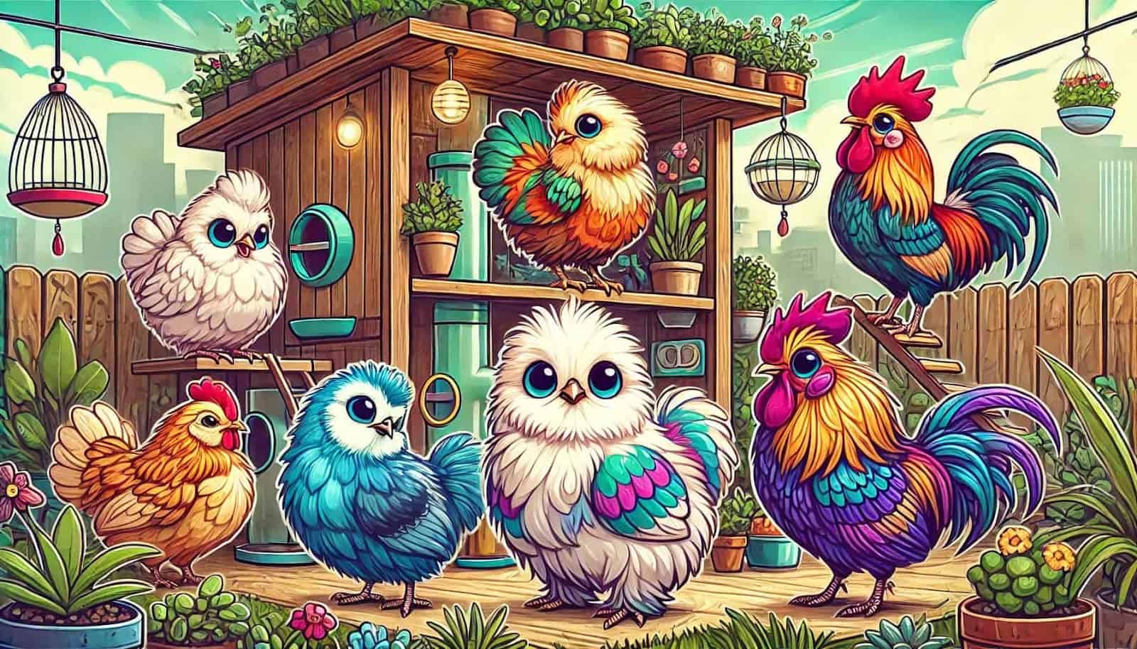 Bantam Chickens For Small Spaces